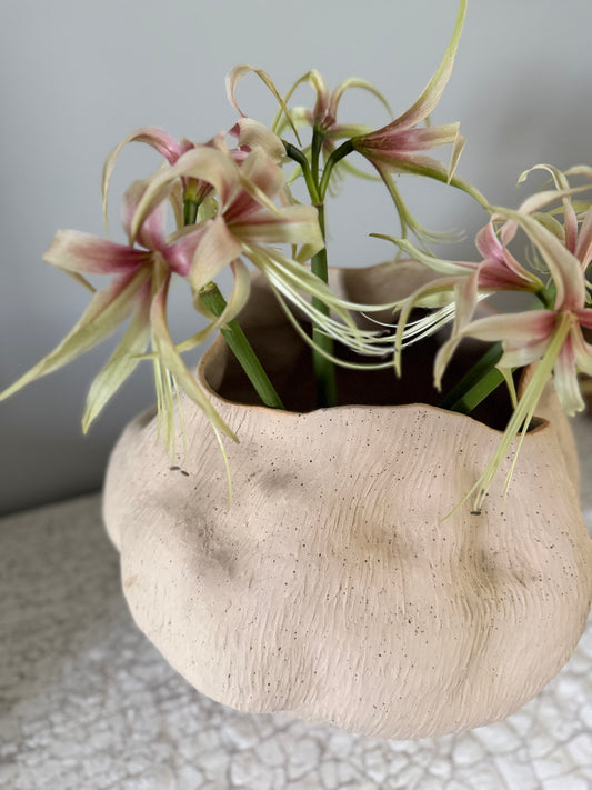 Cora - Vase - Écume