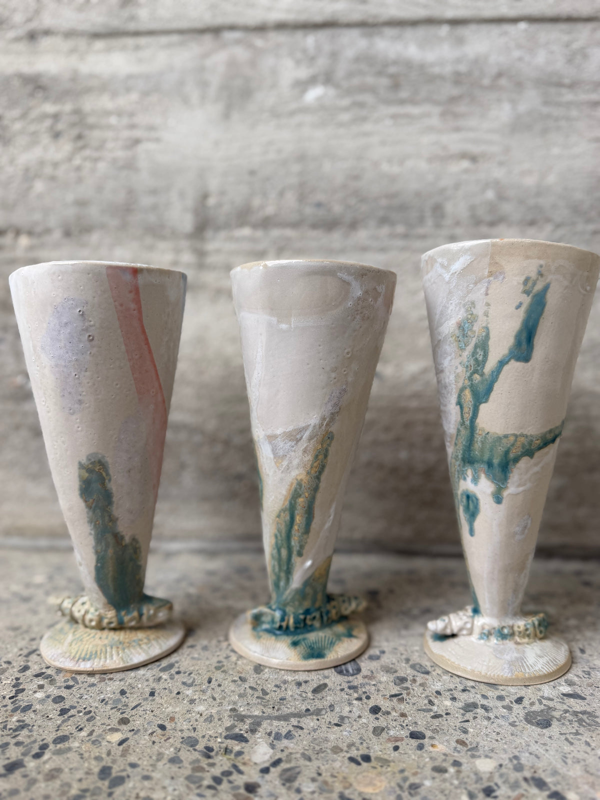 Les 3  verres Bulots