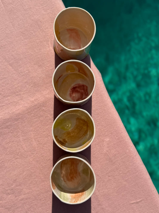 Maison Makeba Signature - Verres à Eau - Verres Dessinés