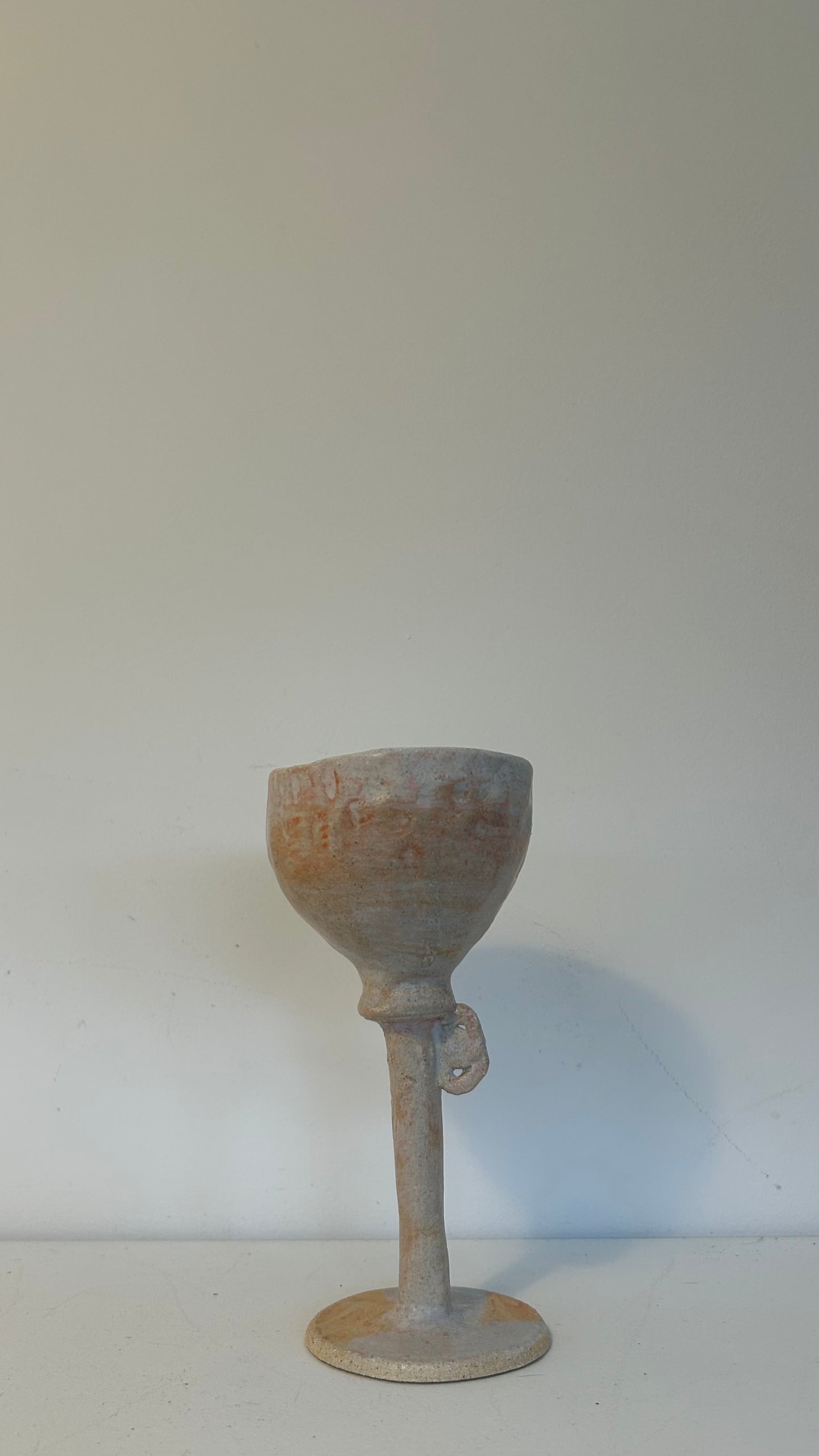 "VERRES ANTIQUES", Verres à pied - Collab Muriel Senaux x Maison Makeba