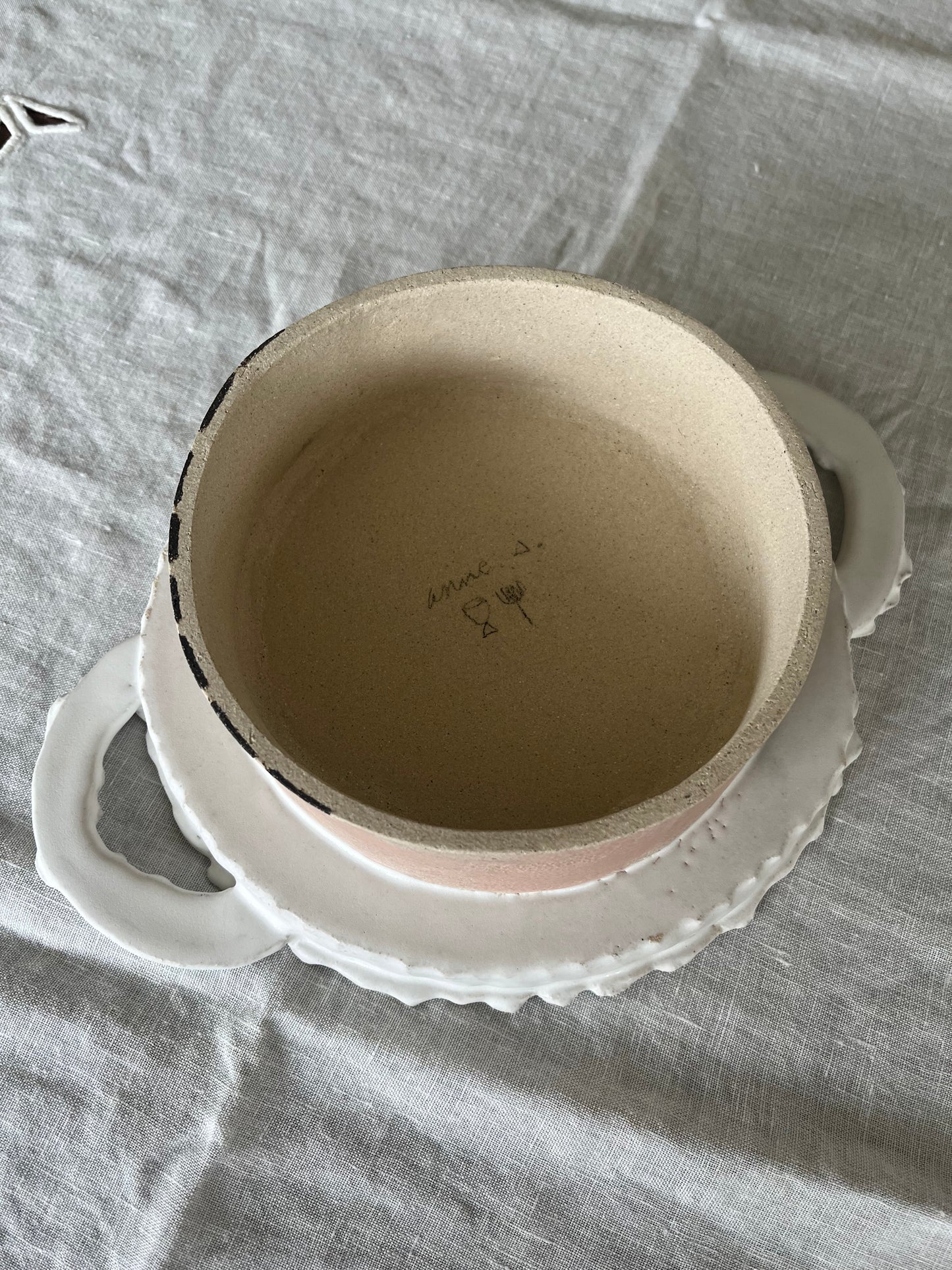 Compotier assiette - Anne Saltel