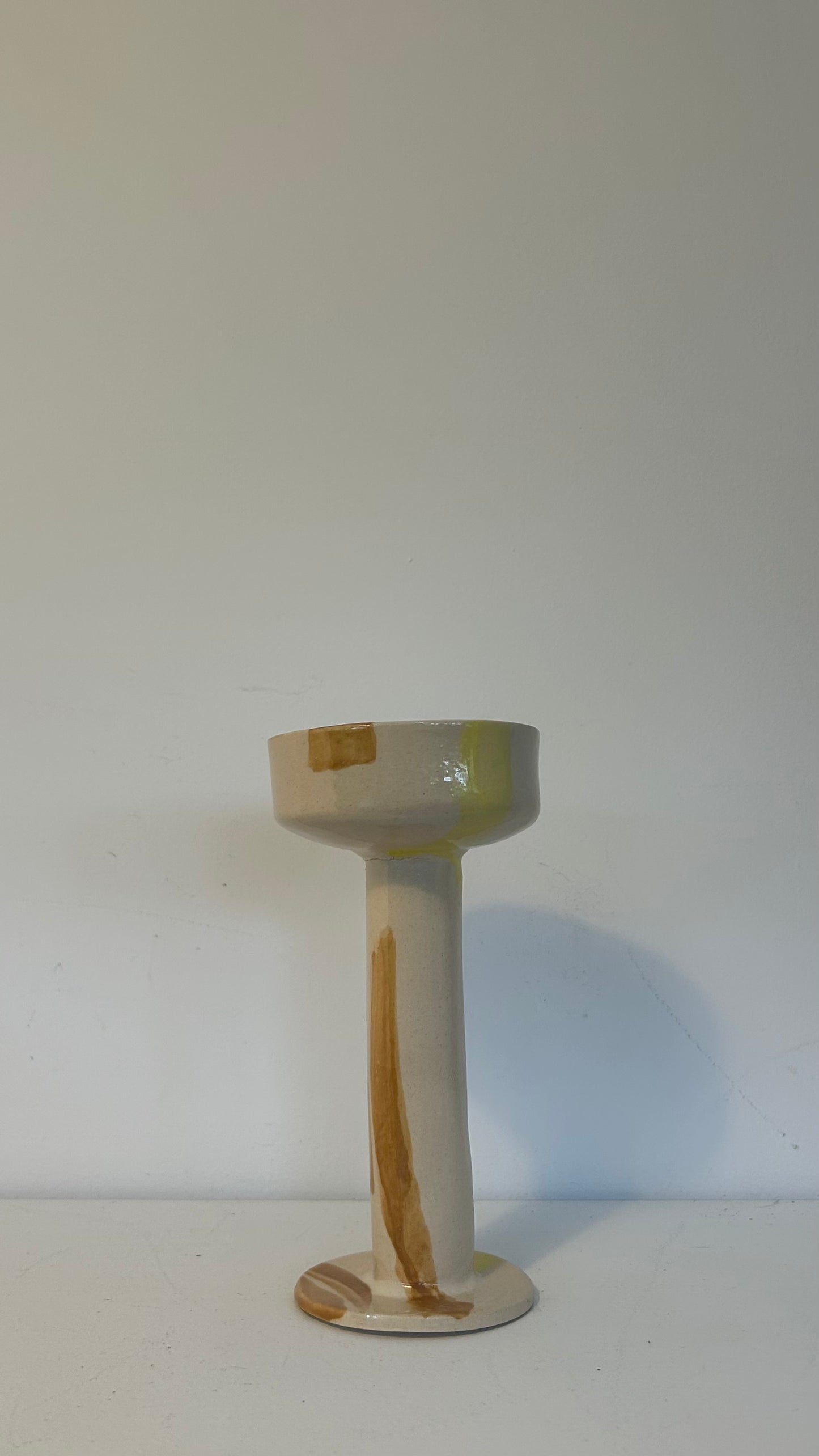 "VERRES À TRAITS", Verres à pied - Collab Anne Kurzberg x Maison Makeba