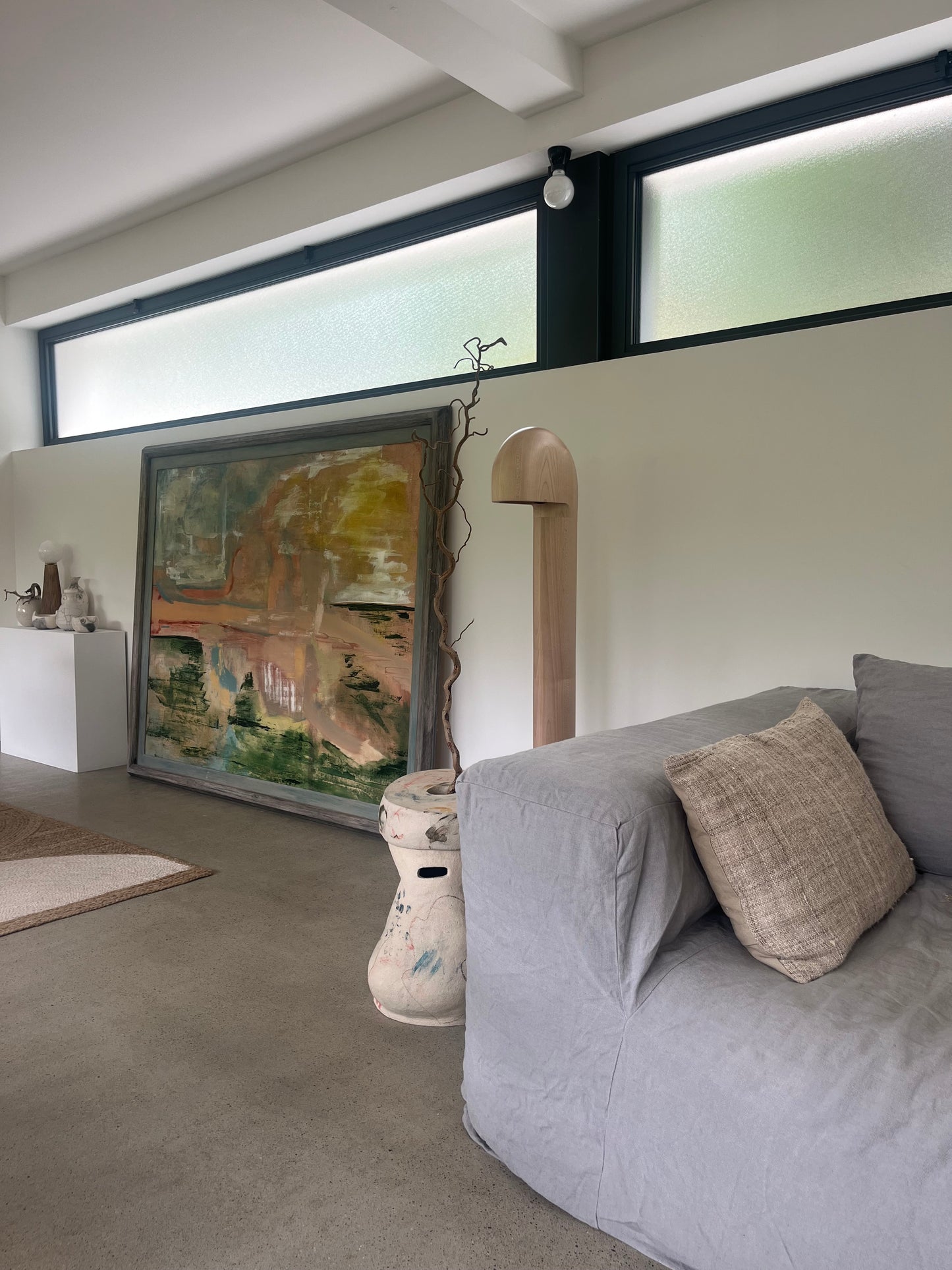 Serge Allain - Huile sur Toile - Jardin d'Agréments Chimiques