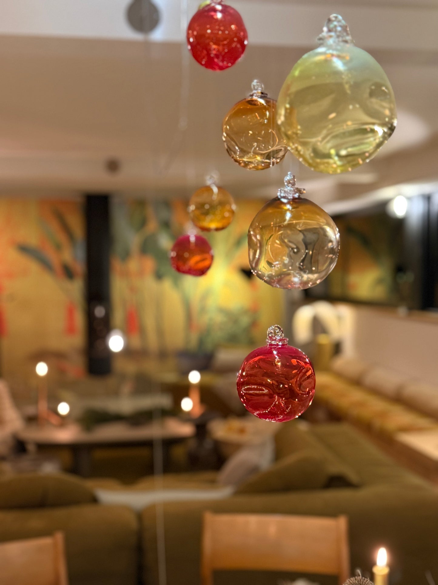 Boules de Noël 🎅 en verre