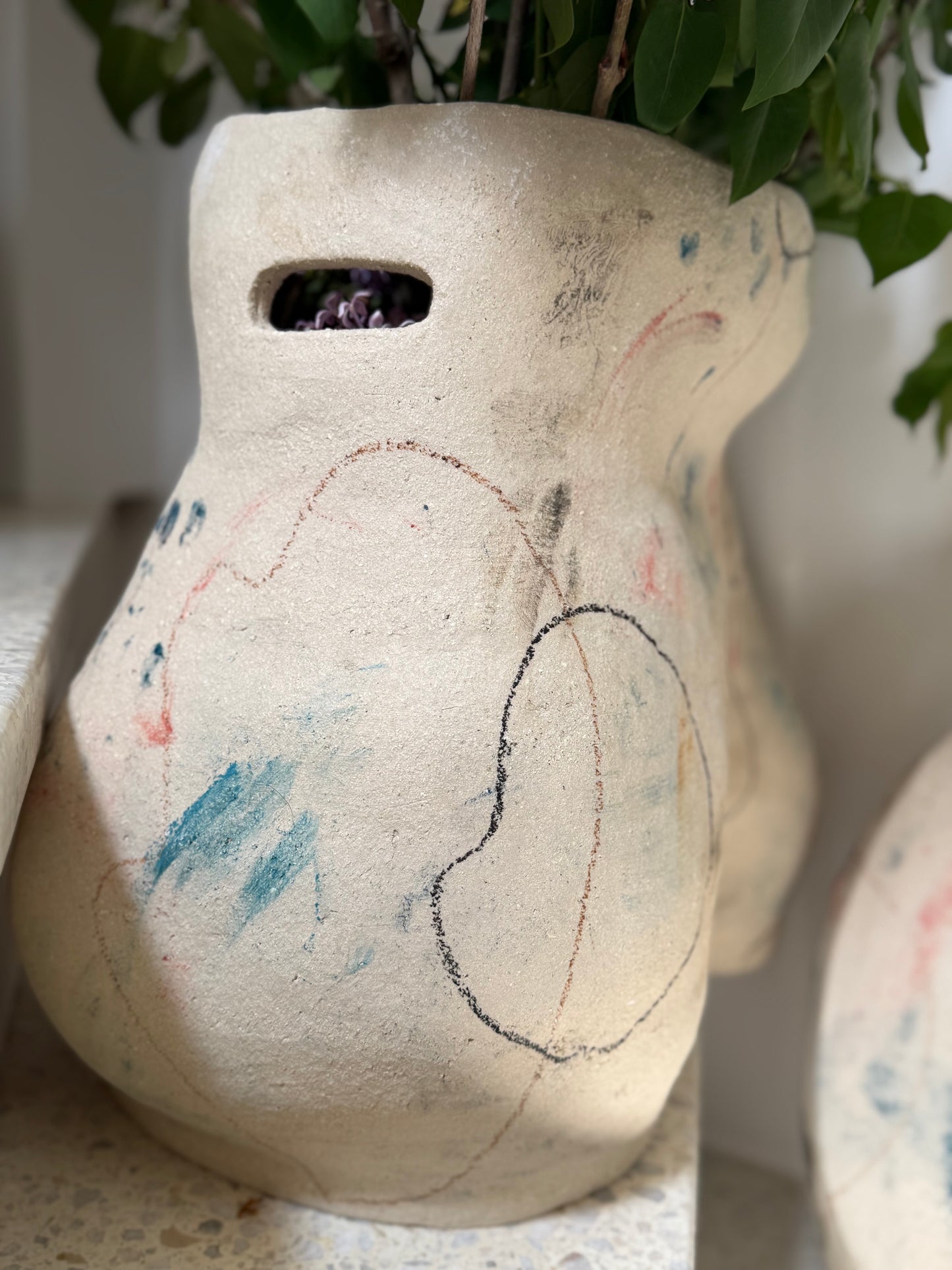 Maison Makeba Signature x MR Céramique - Tabouret/Vase/Plateau - M1
