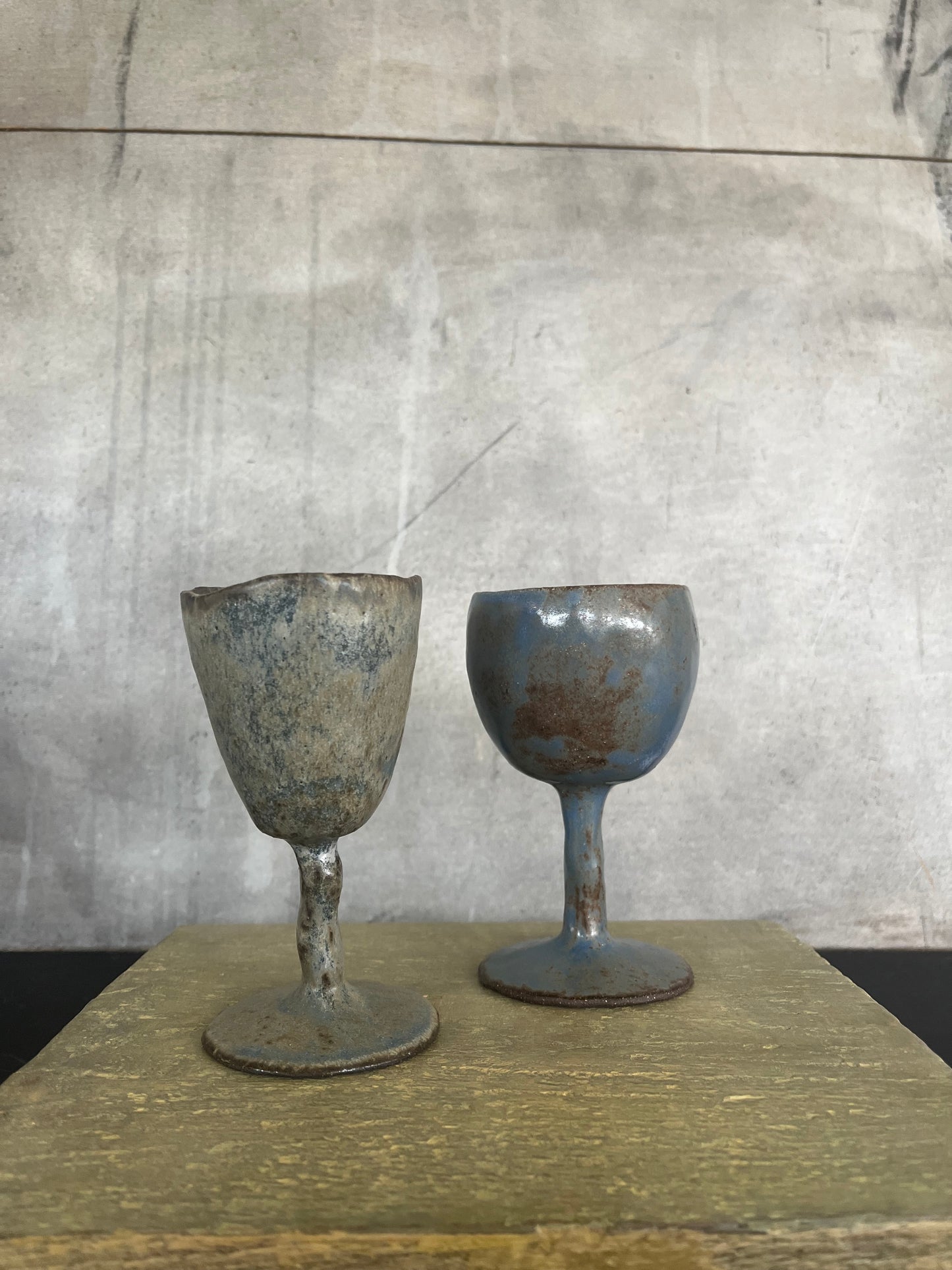 Ensemble de 2 Verres à pieds - Maya De La Vaissière