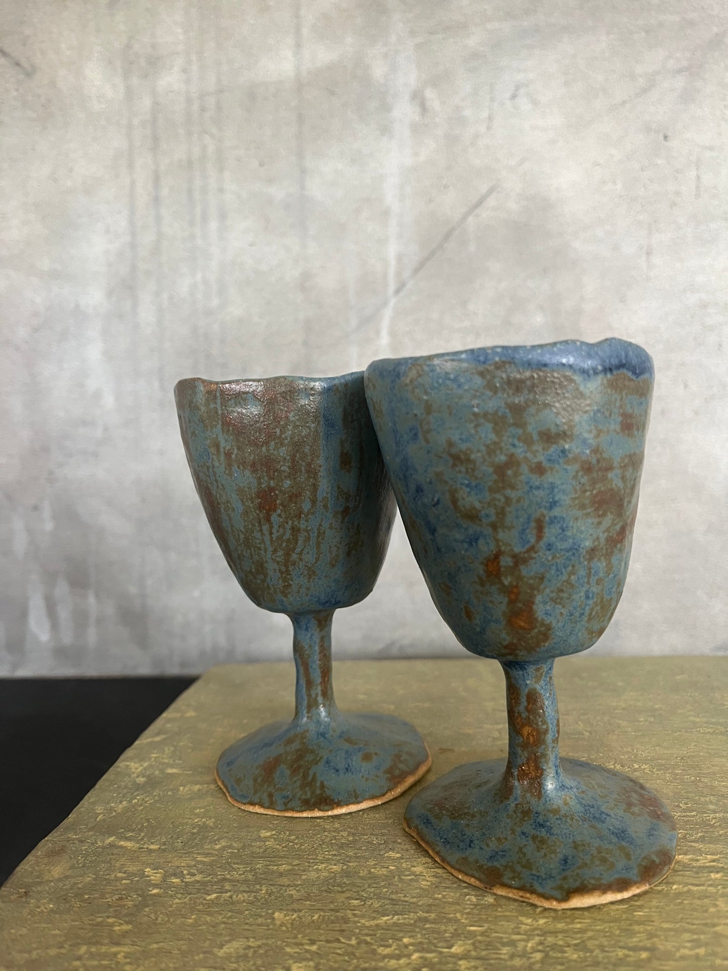 Ensemble de 2 Verres à pieds - Maya De La Vaissière