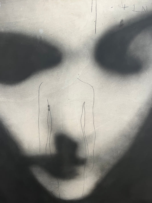 Tableau « corps en mémoire »Jordi Isern 122 x 122