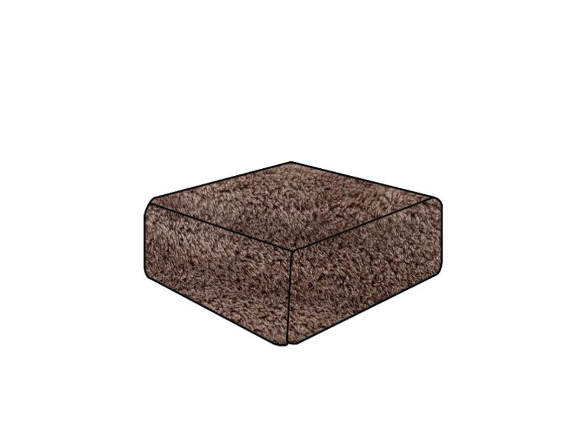 Surhousse de canapé en fausse fourrure ligne SLOW - Bed and Philosophy