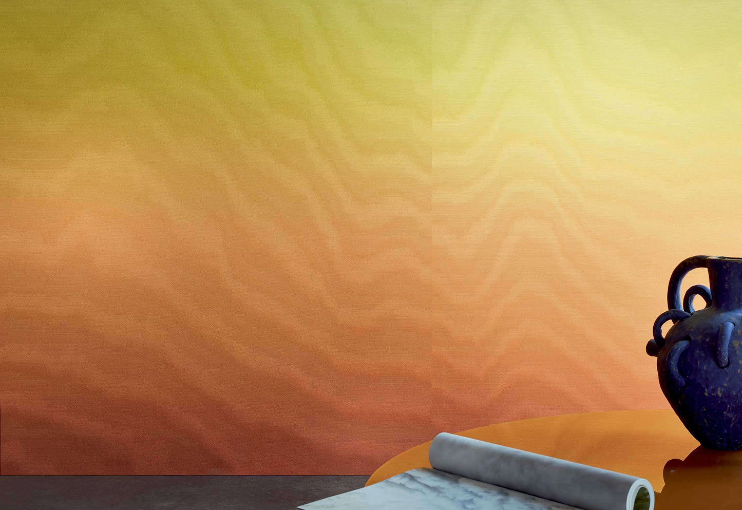 Modèle d’expo - Papier peint - Plus pur que le soleil - Moire - ELITIS