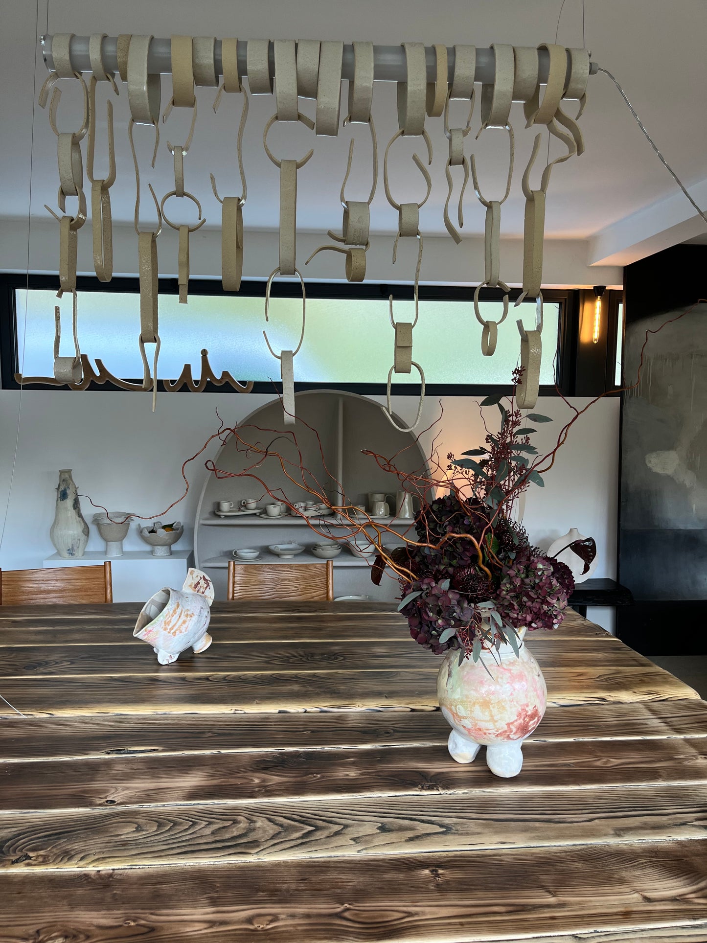 "BONNE DÉGUSTATION" , Vase -  Crachoir à vin - Collab Muriel Senaux x Maison Makeba