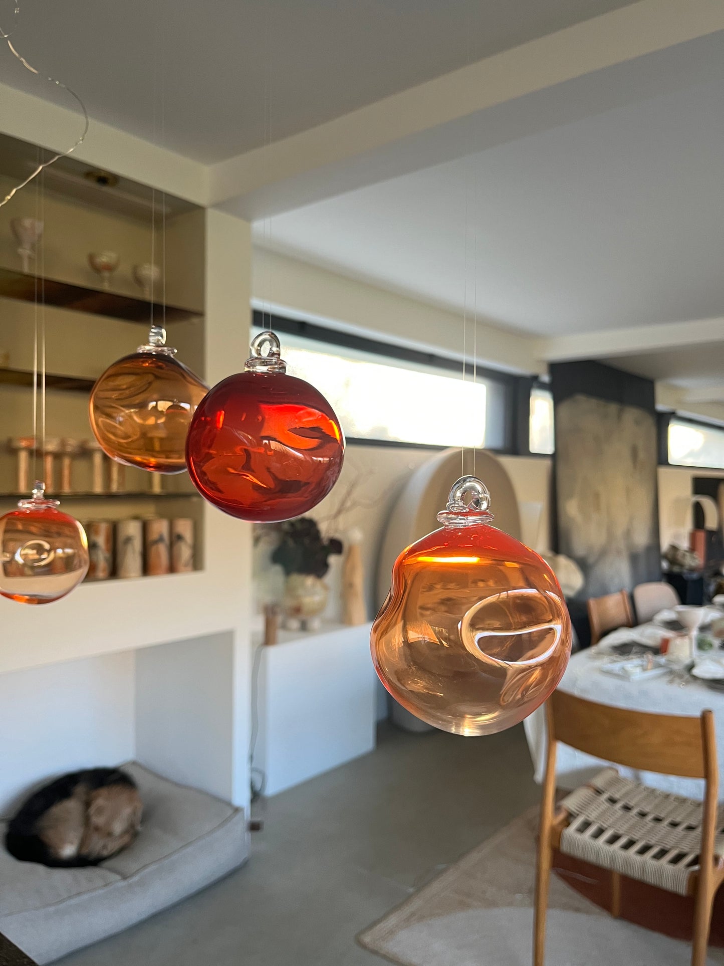 Boules de Noël 🎅 en verre