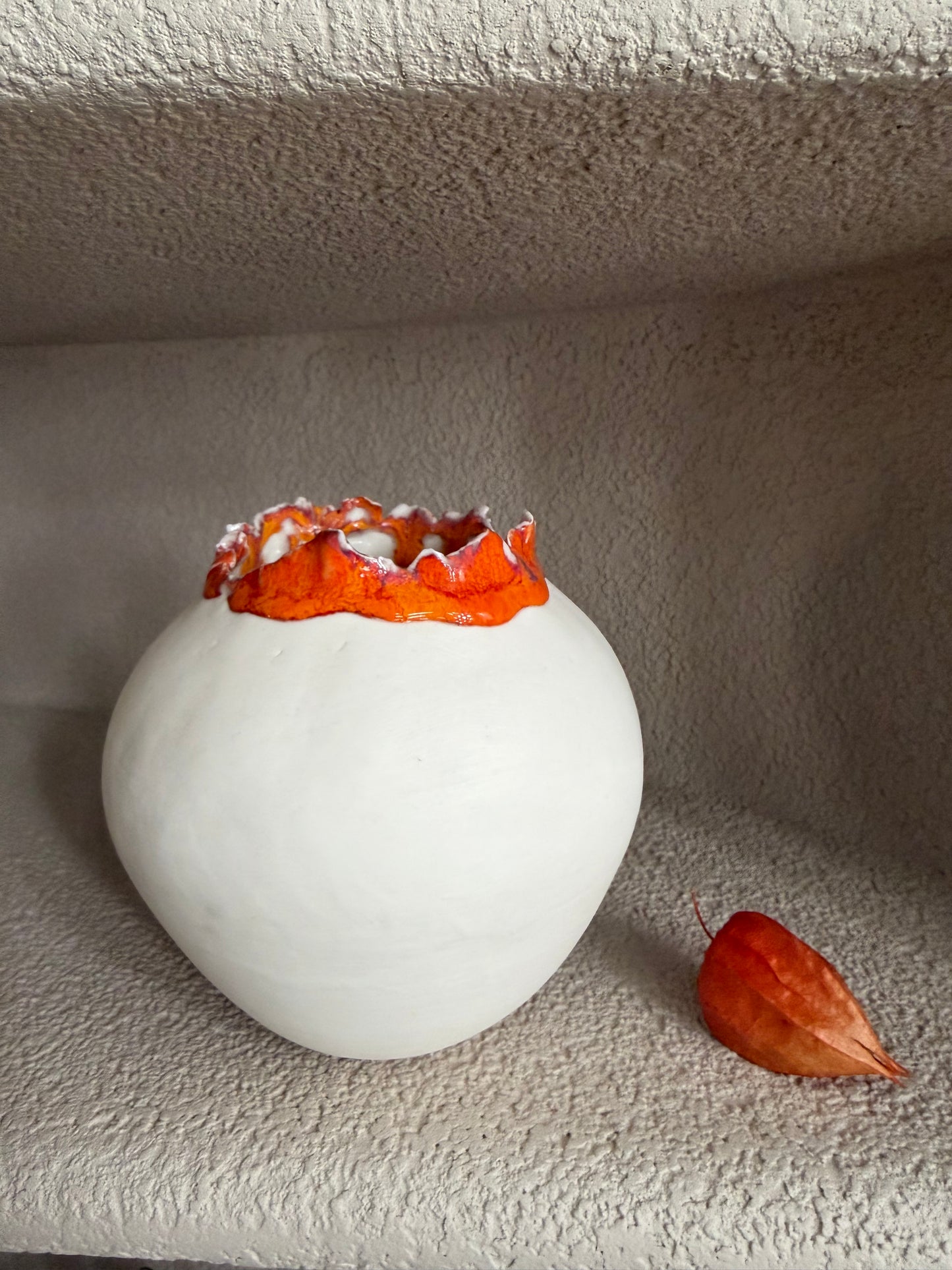 Michelle Torréa - Vase de Table - Collerette