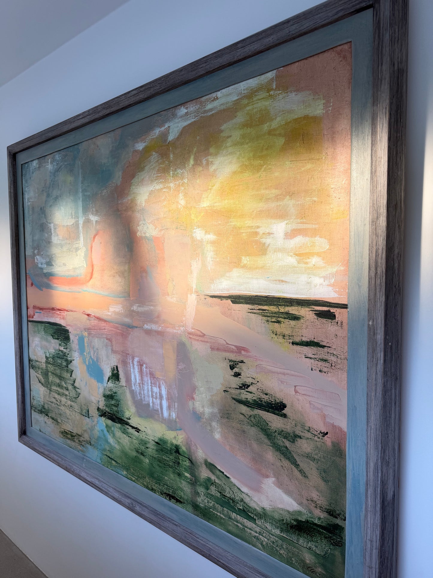 Serge Allain - Huile sur Toile - Jardin d'Agréments Chimiques
