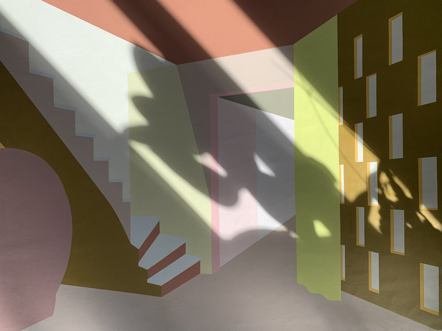 Maison Makeba Signature x Maison Cédrat - Tenture Murale - Entrée 60’s