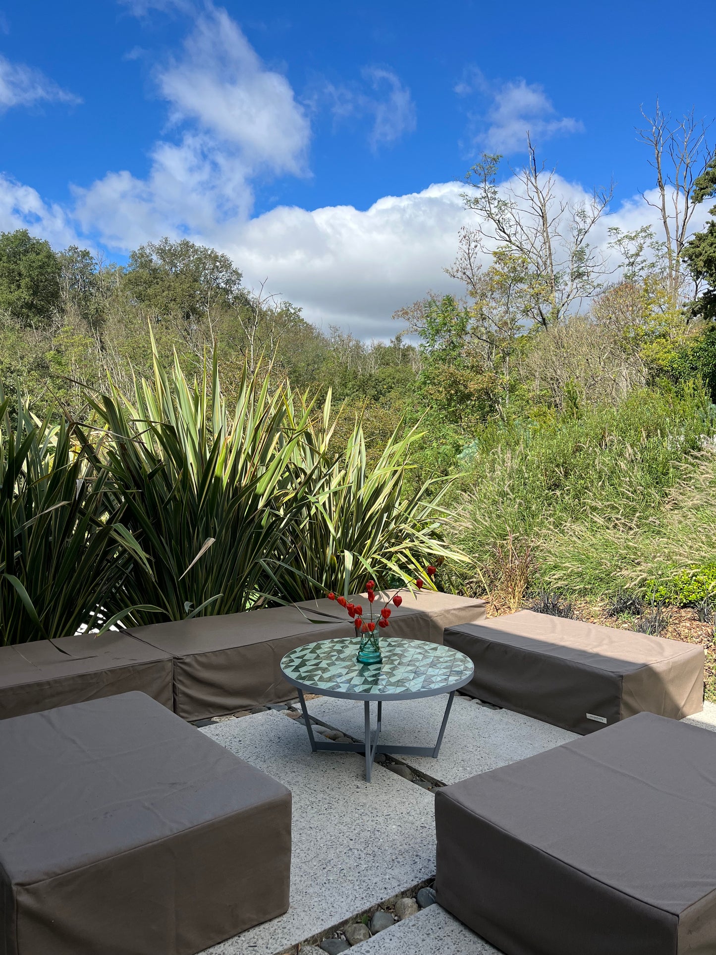 Modèle d'expo, OUTDOOR PALETTES, Bed and Philosophy