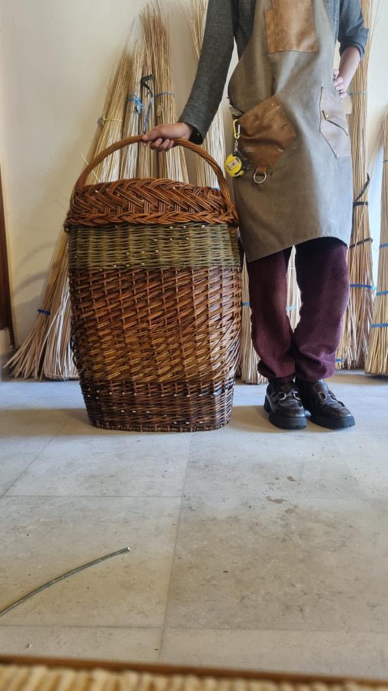 Maison Makeba SIGNATURE x Victorine Vannerie - Panière - La Femme Gigogne