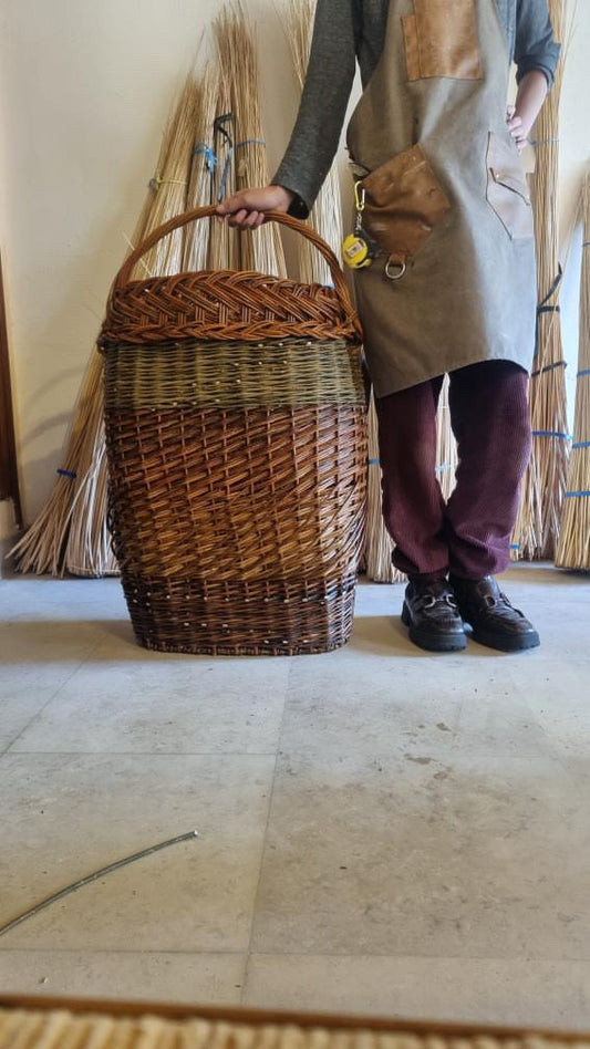 Maison Makeba SIGNATURE x Victorine Vannerie - Panière - La Femme Gigogne