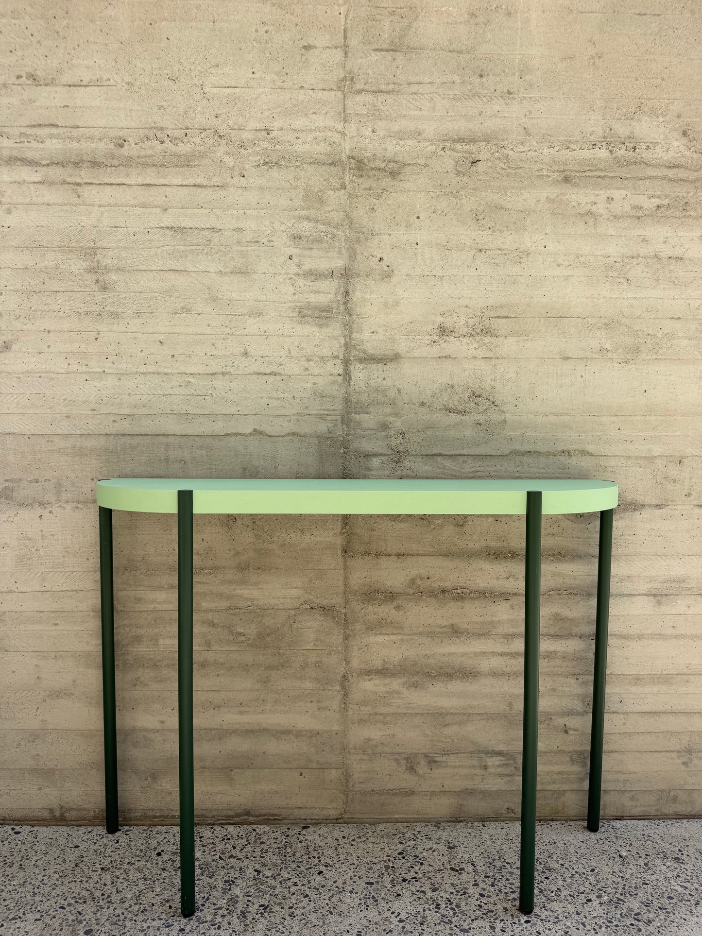 Modèle d'expo. Console Palladio verte - ARTIFORT