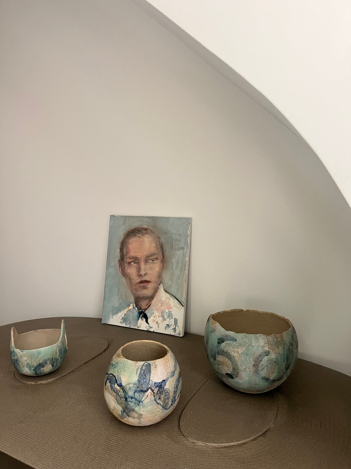 Hannah André - Panier - Engobe Vitrifié