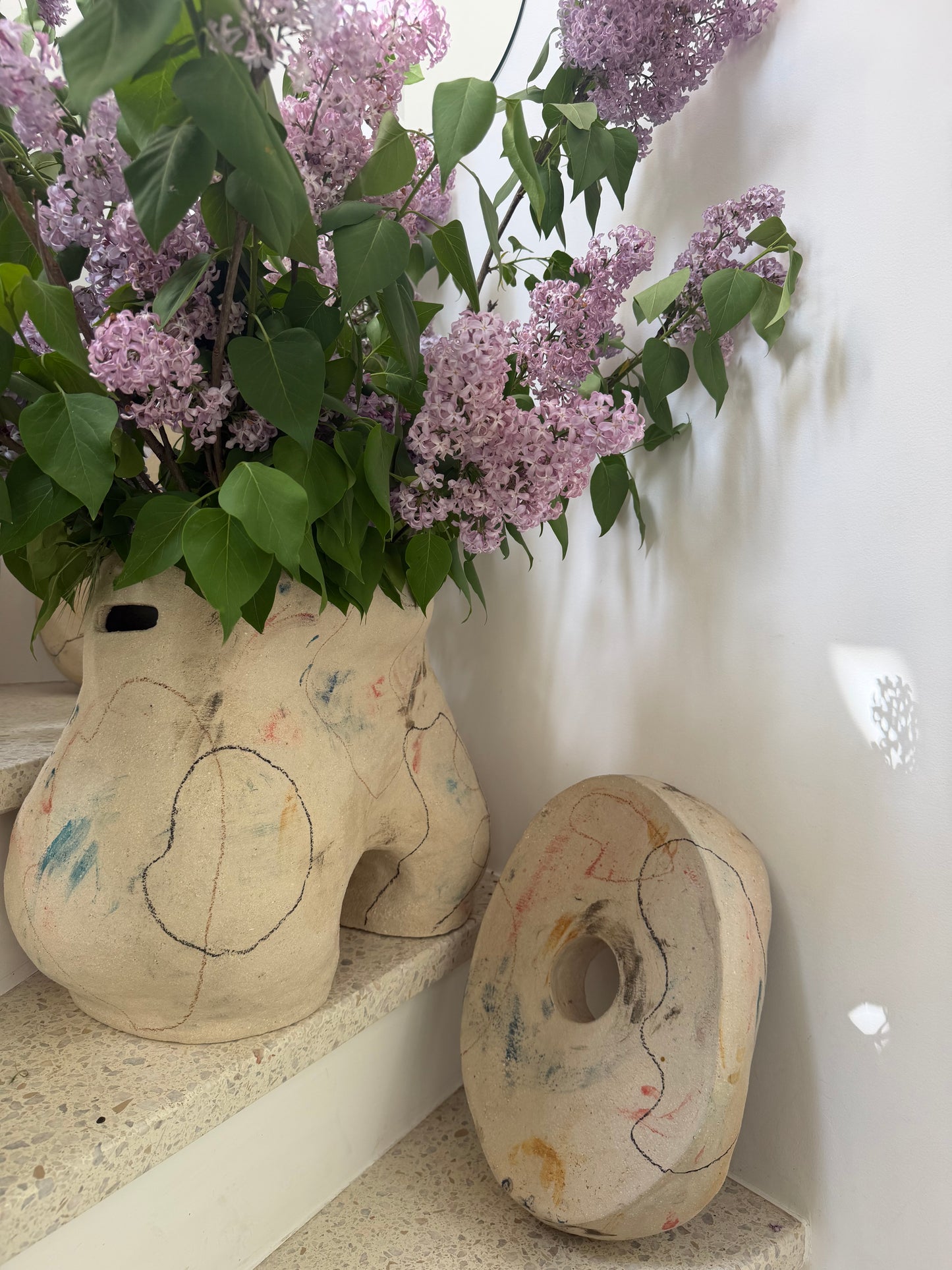 Maison Makeba Signature x MR Céramique - Tabouret/Vase/Plateau - M1