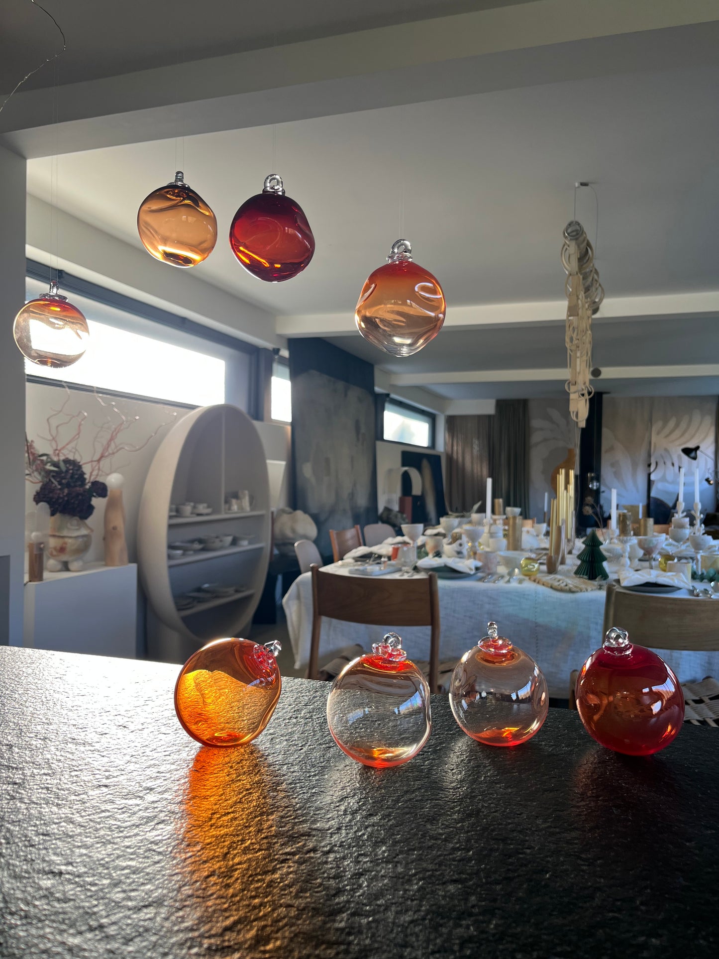 Boules de Noël 🎅 en verre