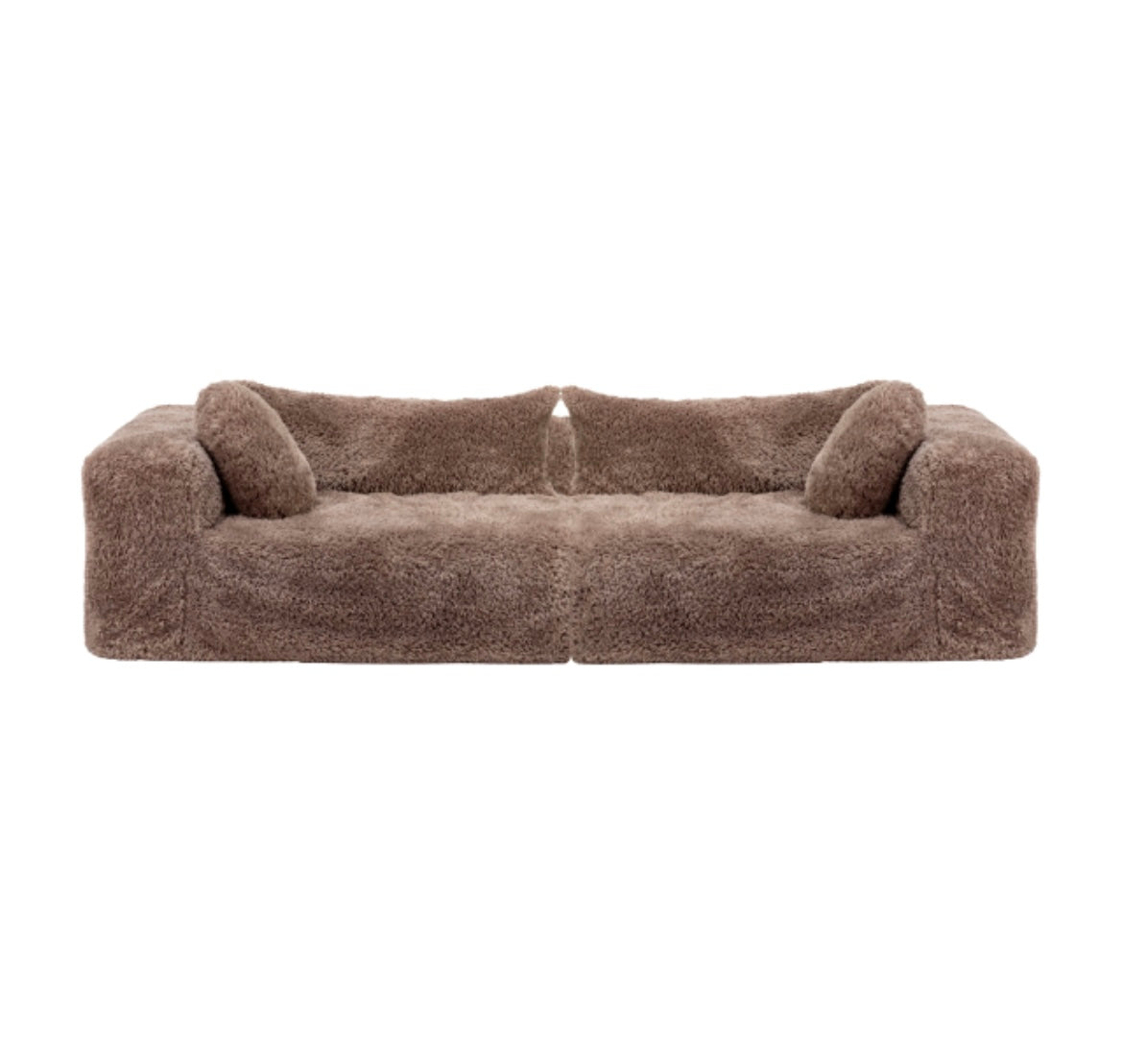Surhousse de canapé en fausse fourrure ligne SLOW - Bed and Philosophy