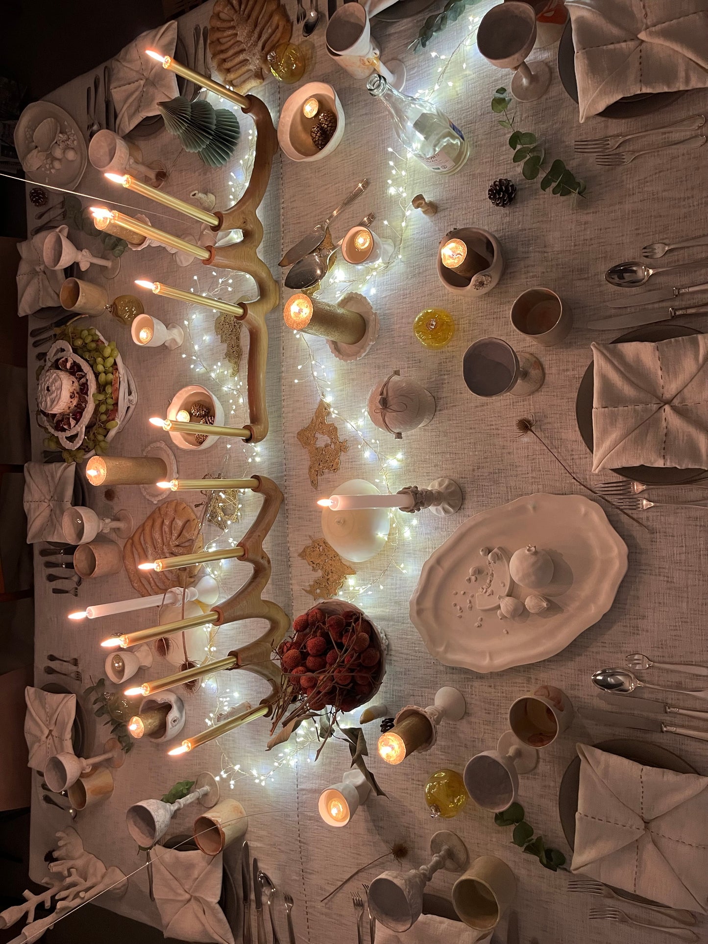 Plat Barbotine Fruits, non émaillé - Maison Bonjour