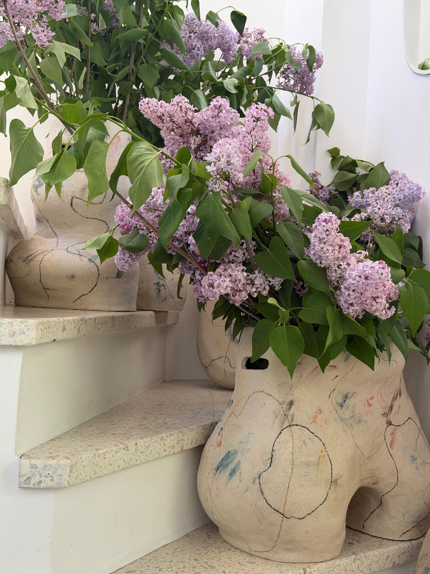 Maison Makeba Signature x MR Céramique - Tabouret/Vase/Plateau - M1