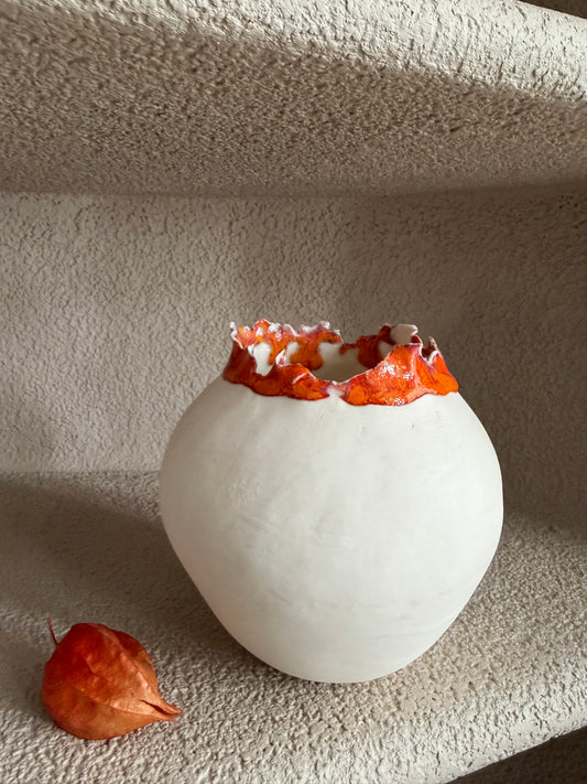 Michelle Torréa - Vase de Table - Collerette