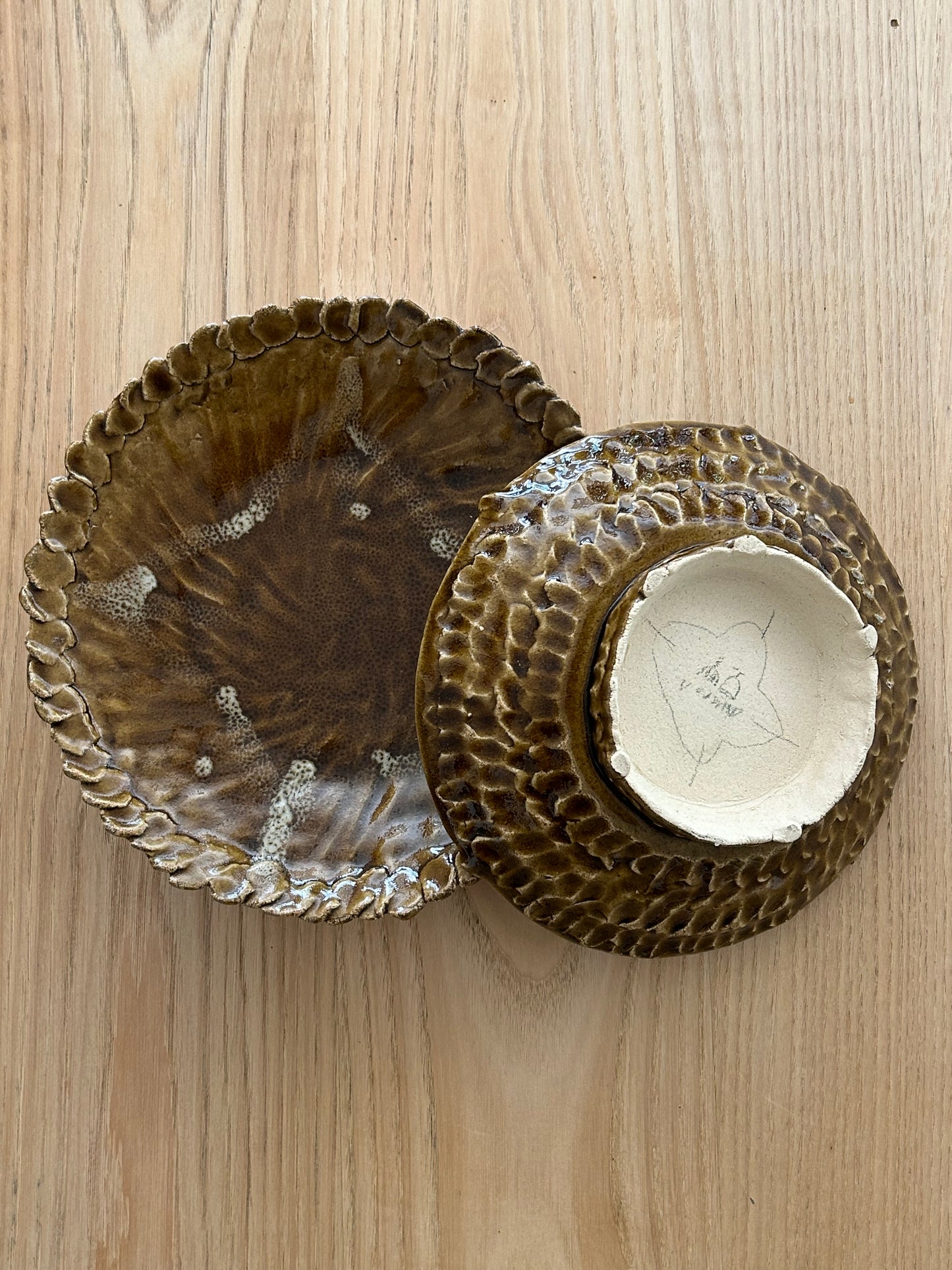 Anne Saltel - Ensemble - Plats/ Coupes à Fruits Miel