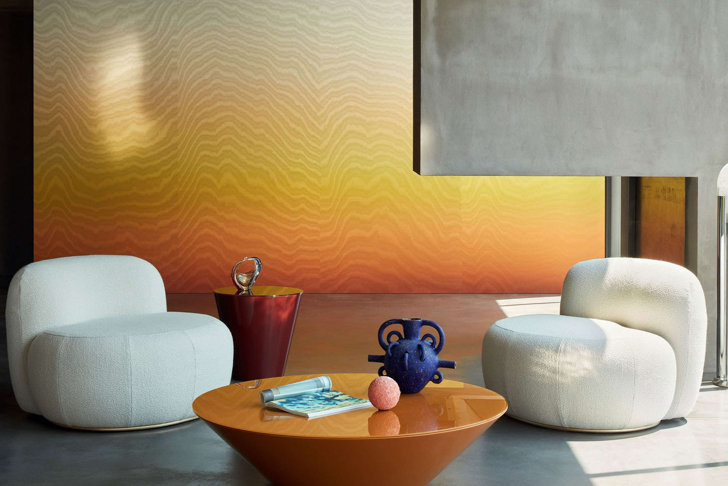 Modèle d’expo - Papier peint - Plus pur que le soleil - Moire - ELITIS