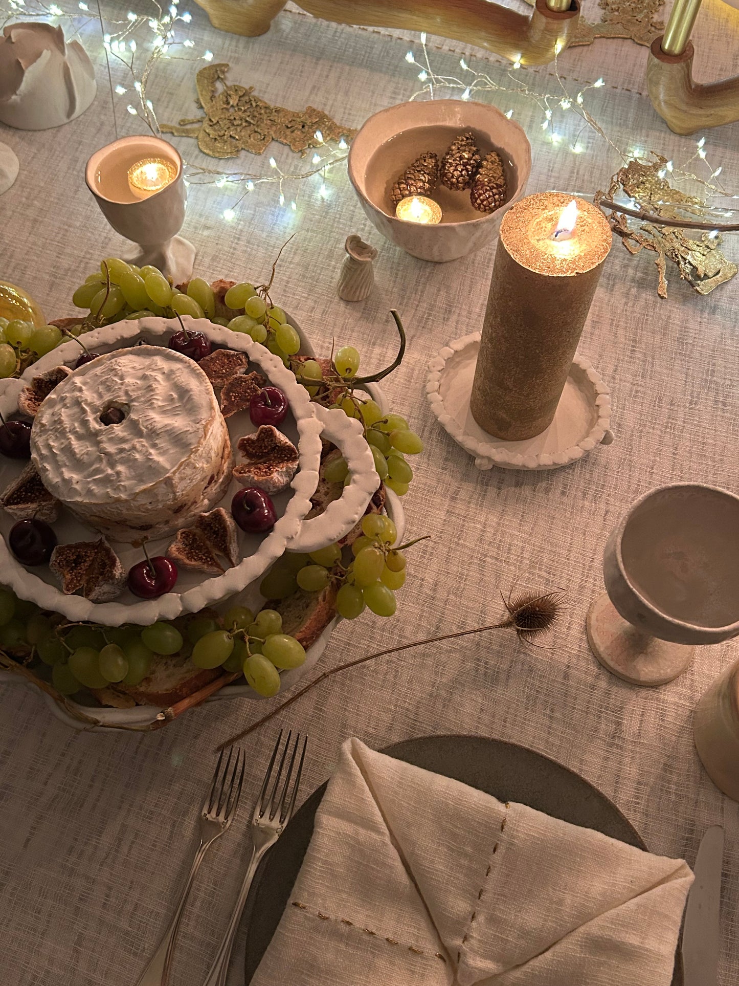 Compotier assiette - Anne Saltel