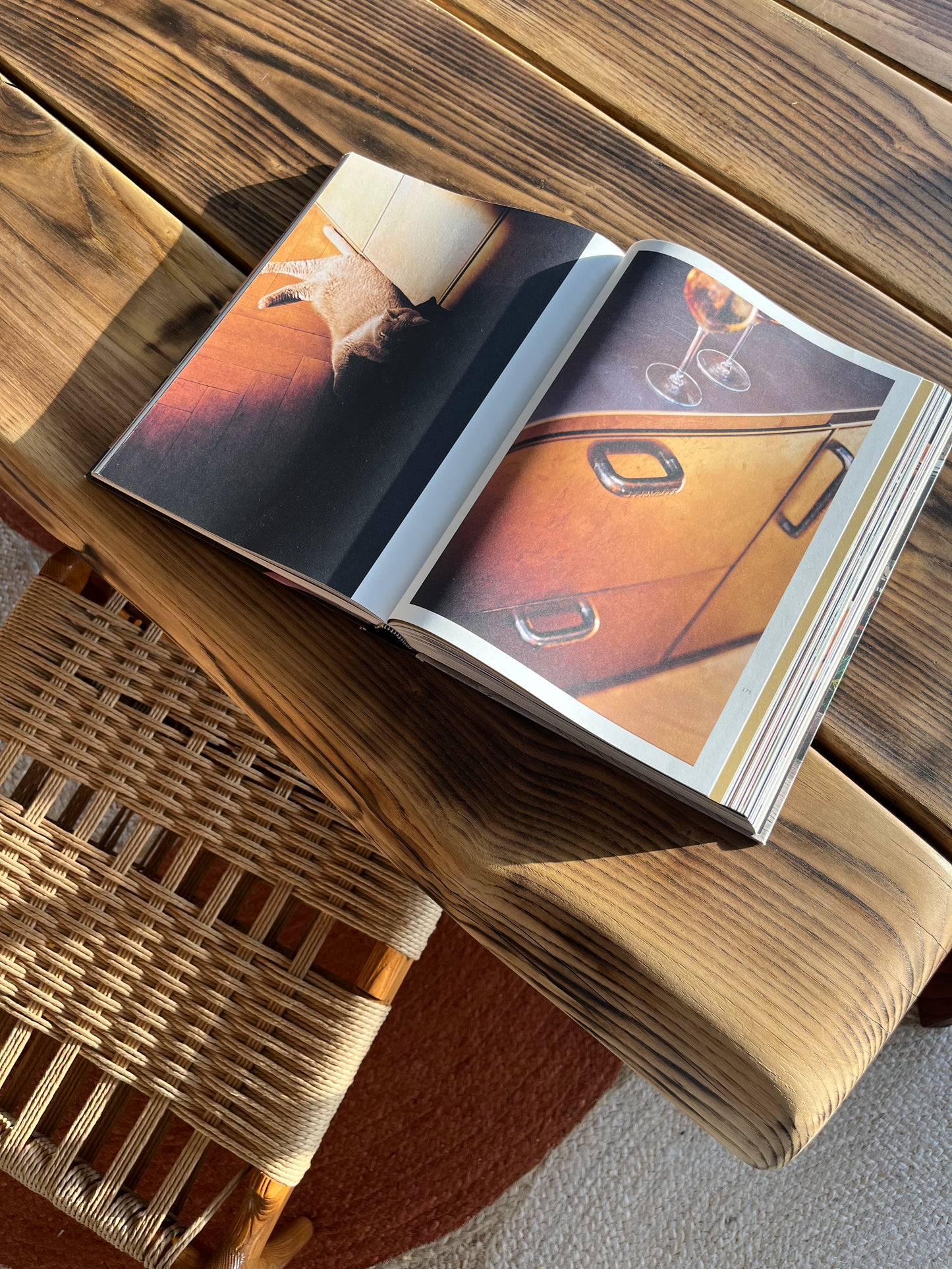 Table Torii effet Moiré Collab LouisLeCharpentier x Maison Makeba