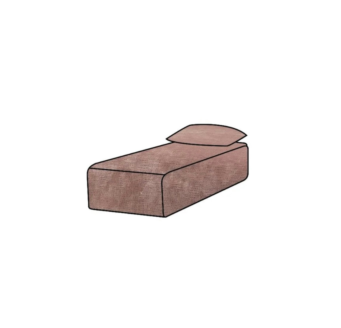 Canapé 1 place DAYBED ligne Slow - Bed and Philosophy