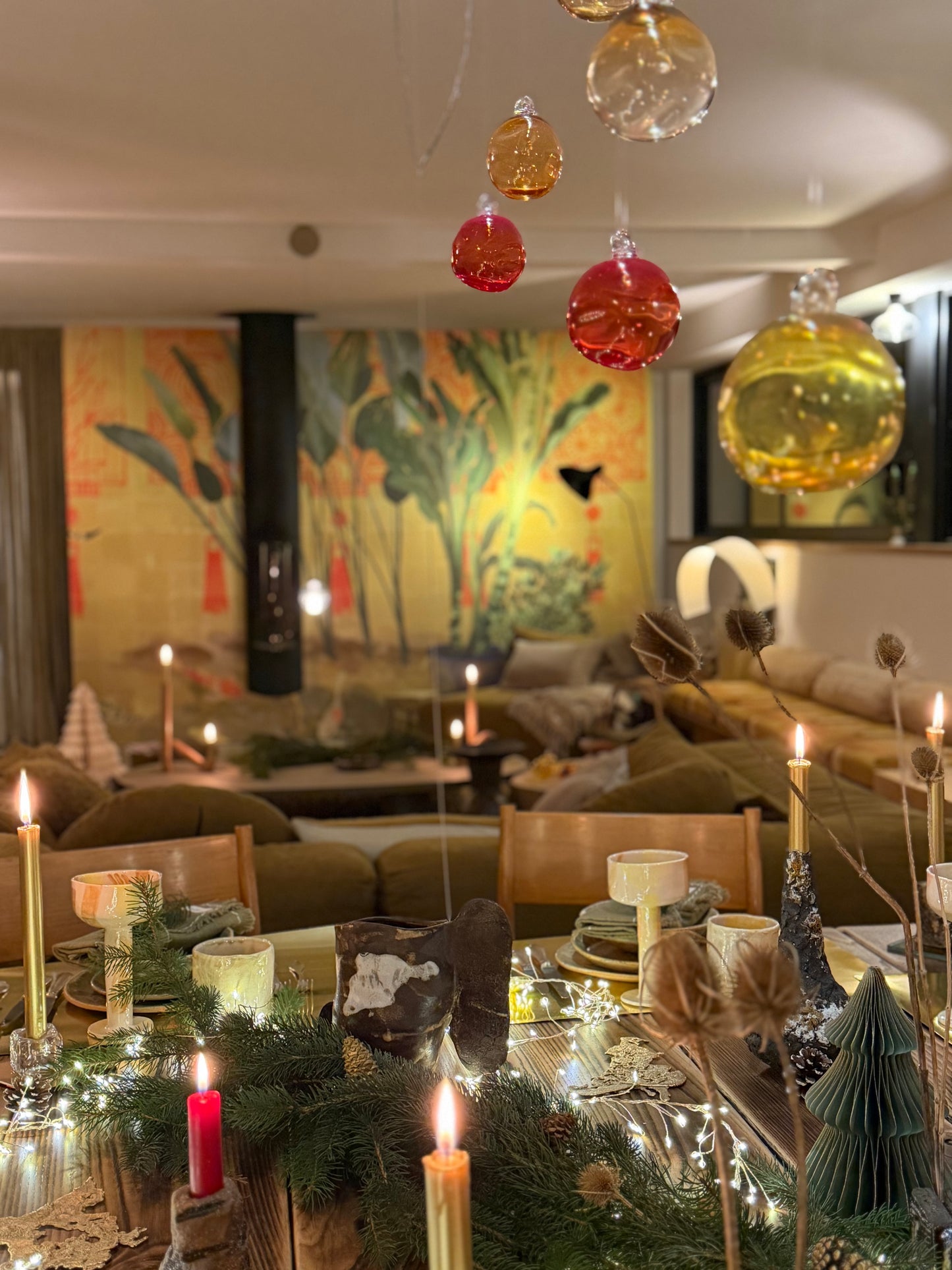Boules de Noël 🎅 en verre