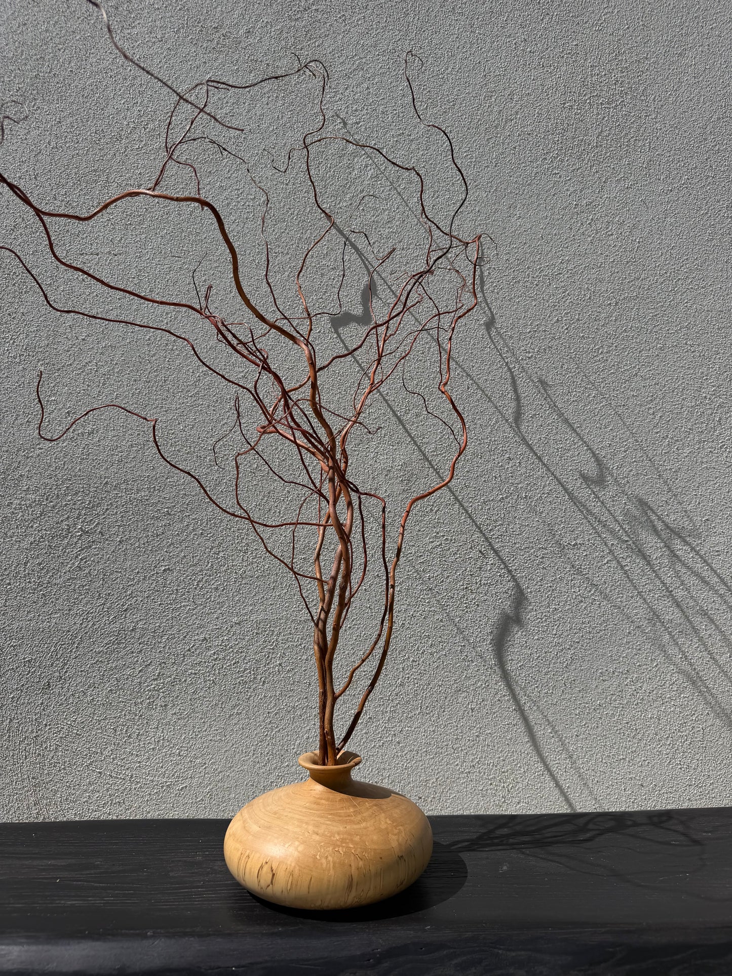 Lorien Cau - Vase - Bois de Bouleau Échauffé