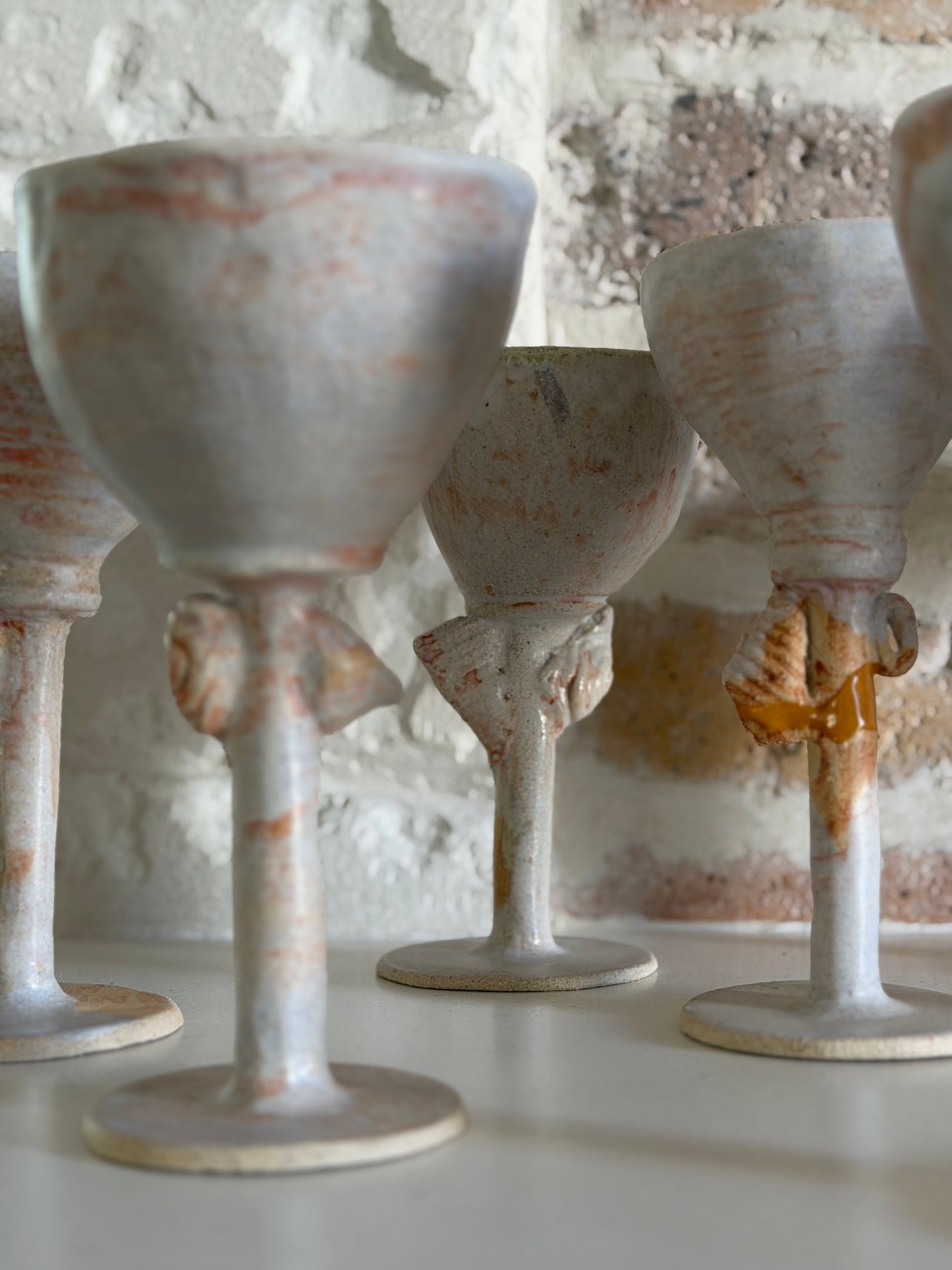 Maison Makeba Signature - 10 Verres à Pied - Verres Antiques