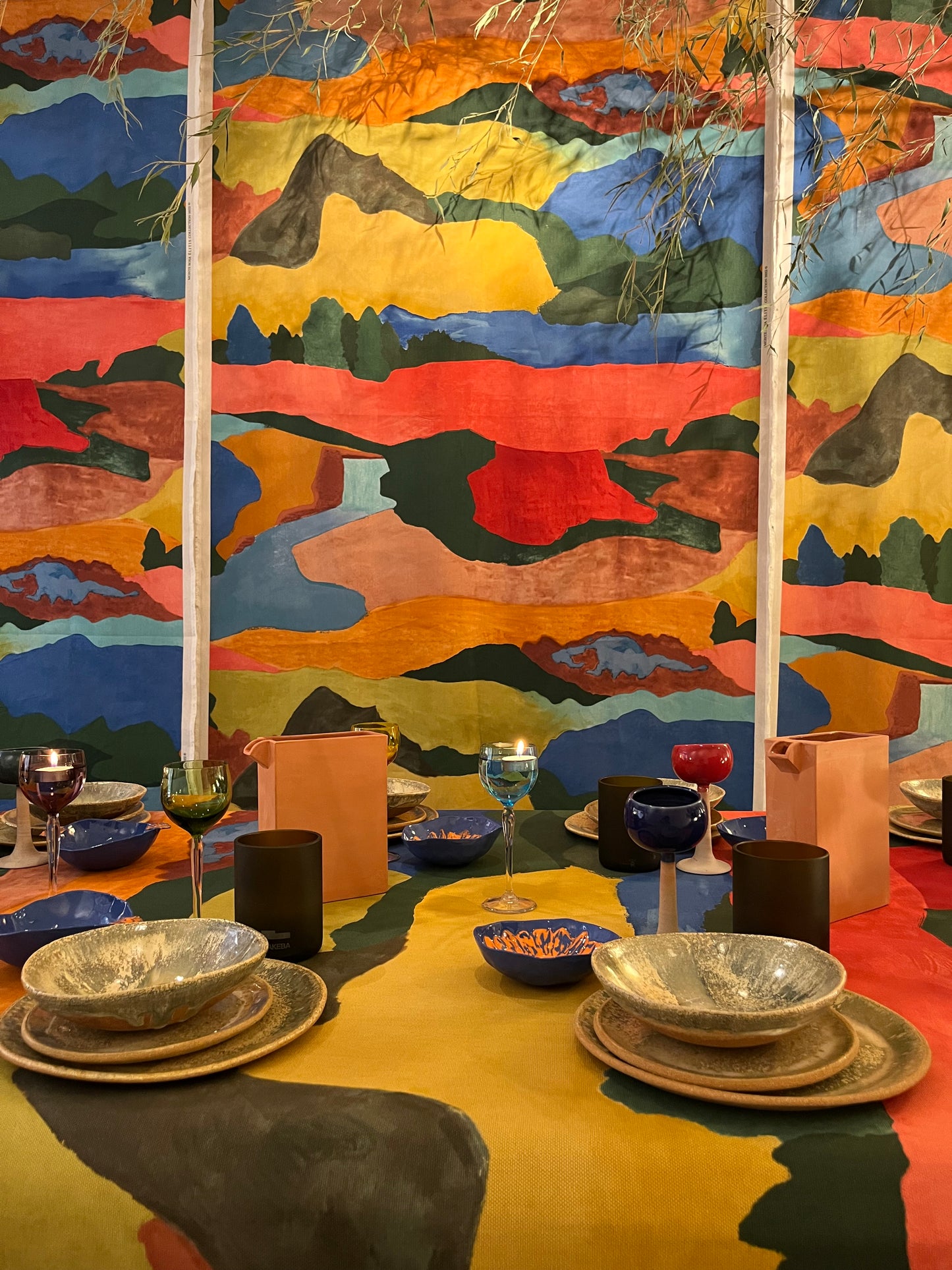 Rideau ELITIS Tissu Monte rosa