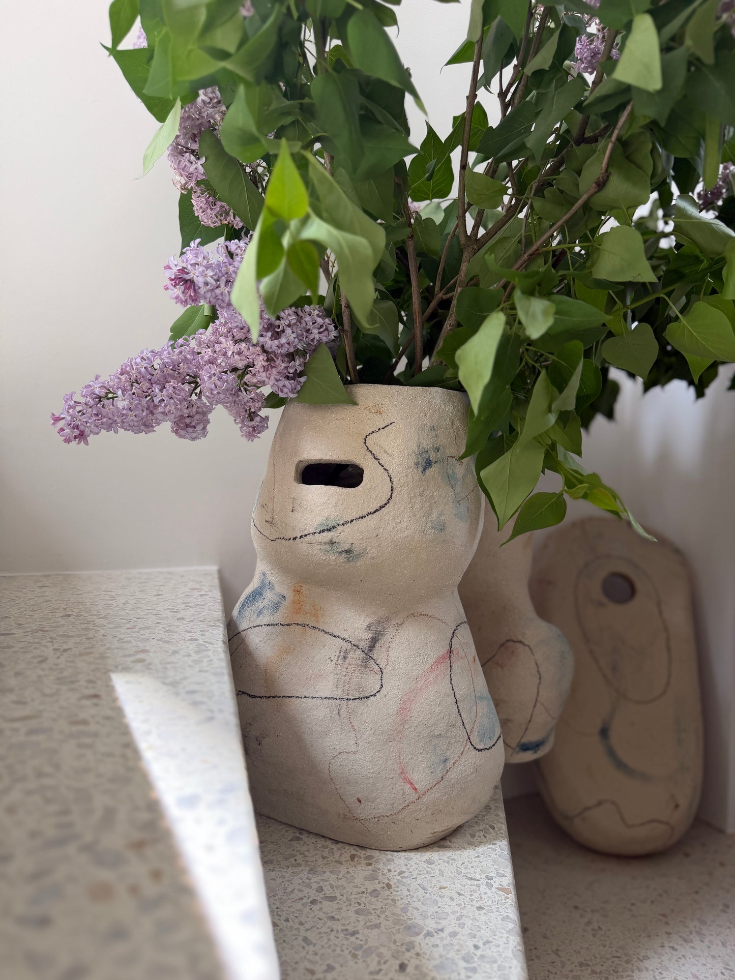 Maison Makeba Signature x MR Céramique - Tabouret/Vase/Plateau - M2