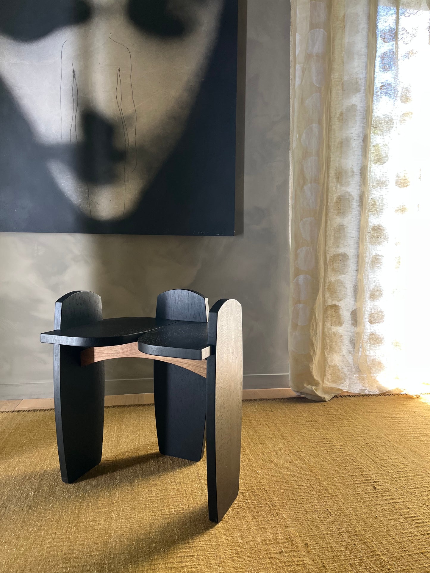 Tableau « corps en mémoire »Jordi Isern 122 x 122