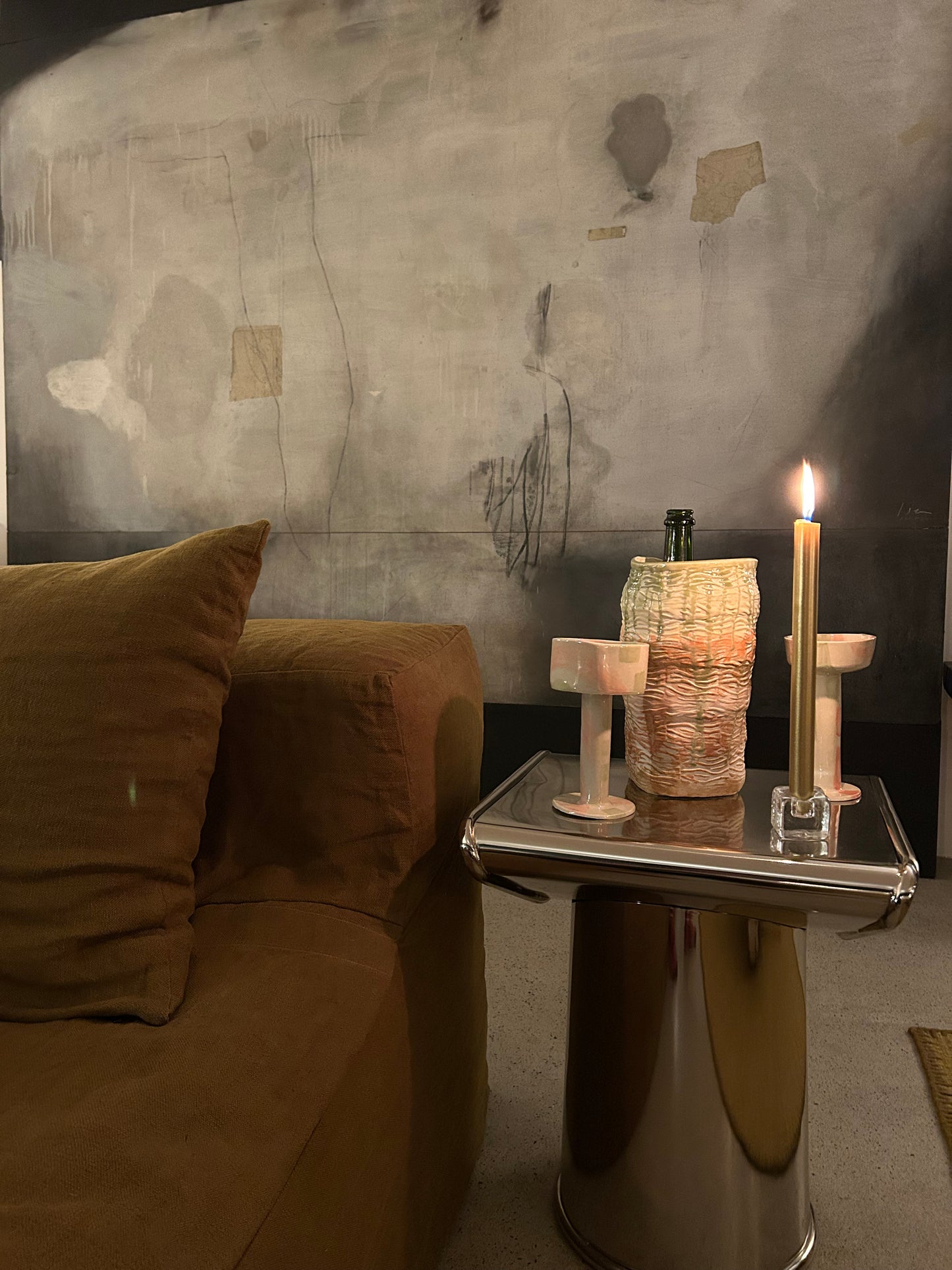 "SHE'S FRESH", Refroidisseur à vin - Collab Anne Kurzberg x Maison Makeba