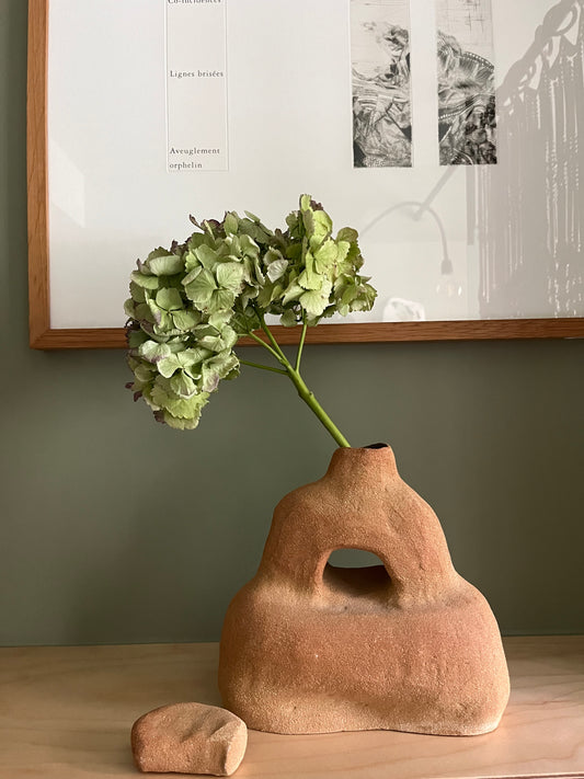 MR Céramique - Sculpture/Vase - Le Parfum du Flacon Brut