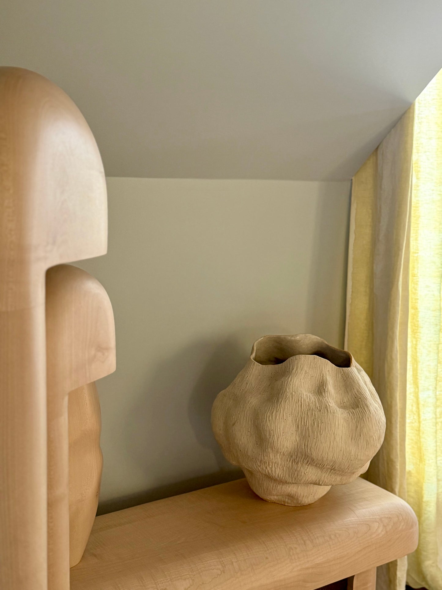 Cora - Vase - Écume