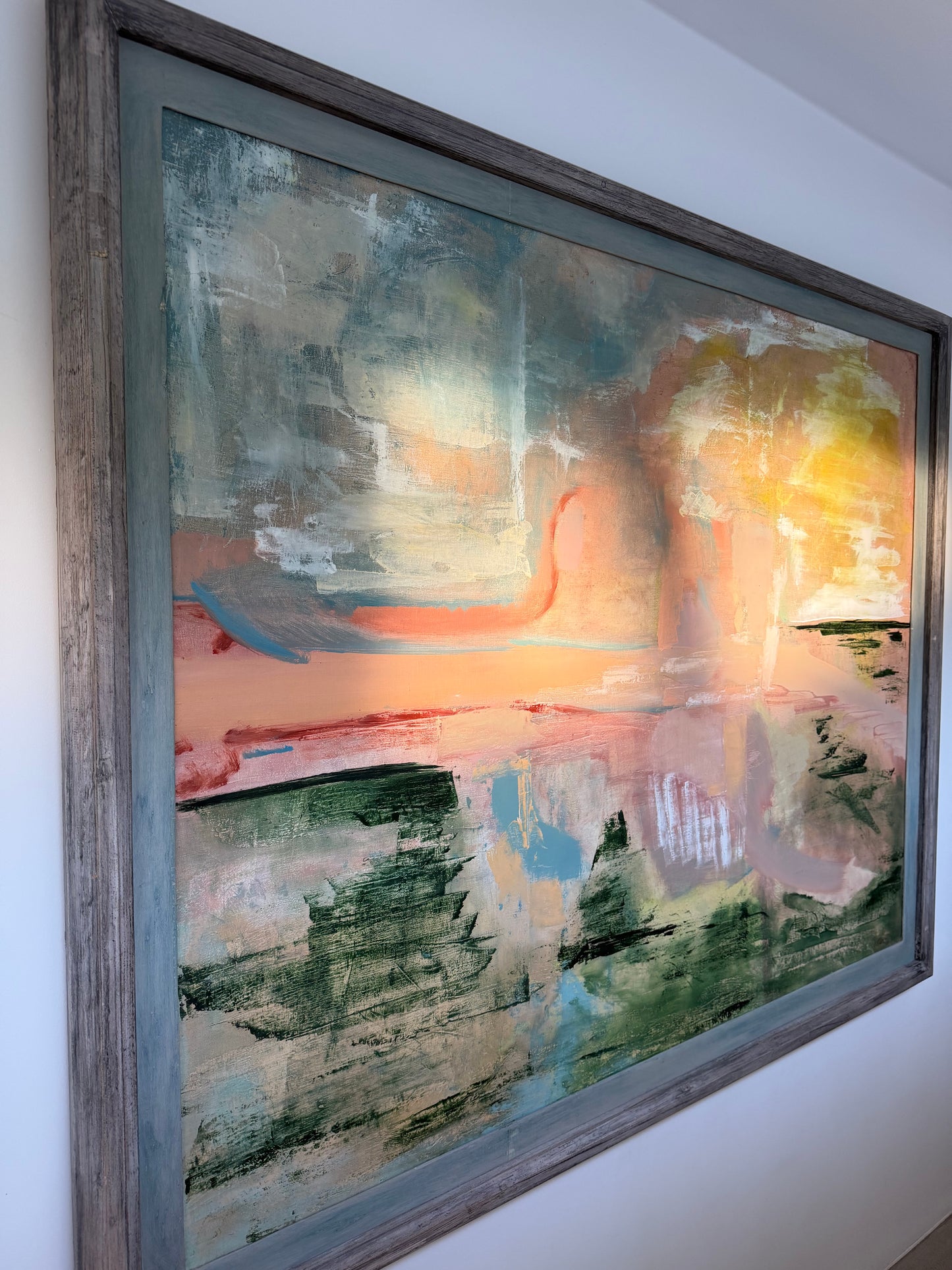 Serge Allain - Huile sur Toile - Jardin d'Agréments Chimiques