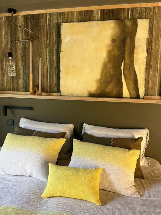 Modèle d'expo. Lampe à bras flexible en porcelaine et métal - Zangra