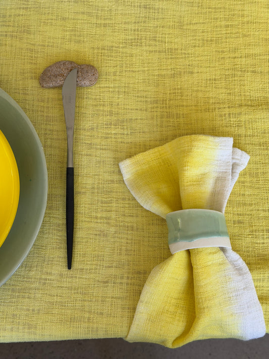 Bed&Philosophy - x10 Serviettes de Table - TATIN Citrus
