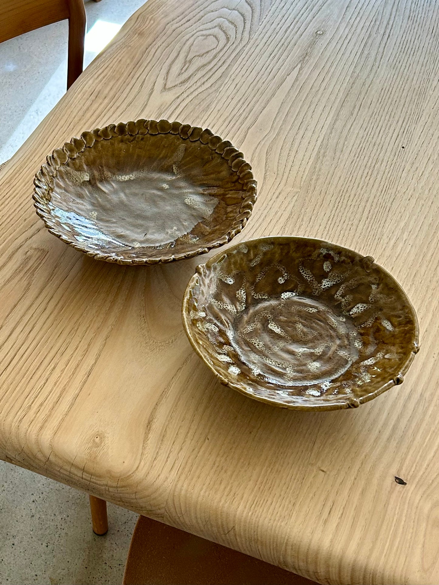 Anne Saltel - Ensemble - Plats/ Coupes à Fruits Miel