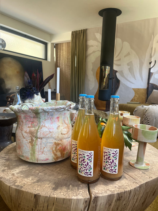 "SEAU ANTIQUE", Seau à champagne - Collab Muriel Senaux x Maison Makeba