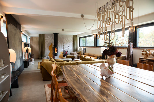 Maison Makeba Signature x CCÉRAMIQUE - Objet Sculptural/Suspension - J'Habille la Lumière